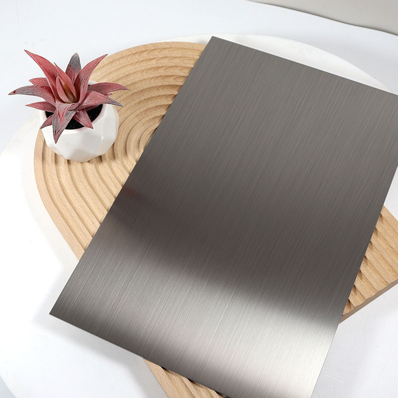 Stainless Steel Hairline Grey Matt AFP Sheet