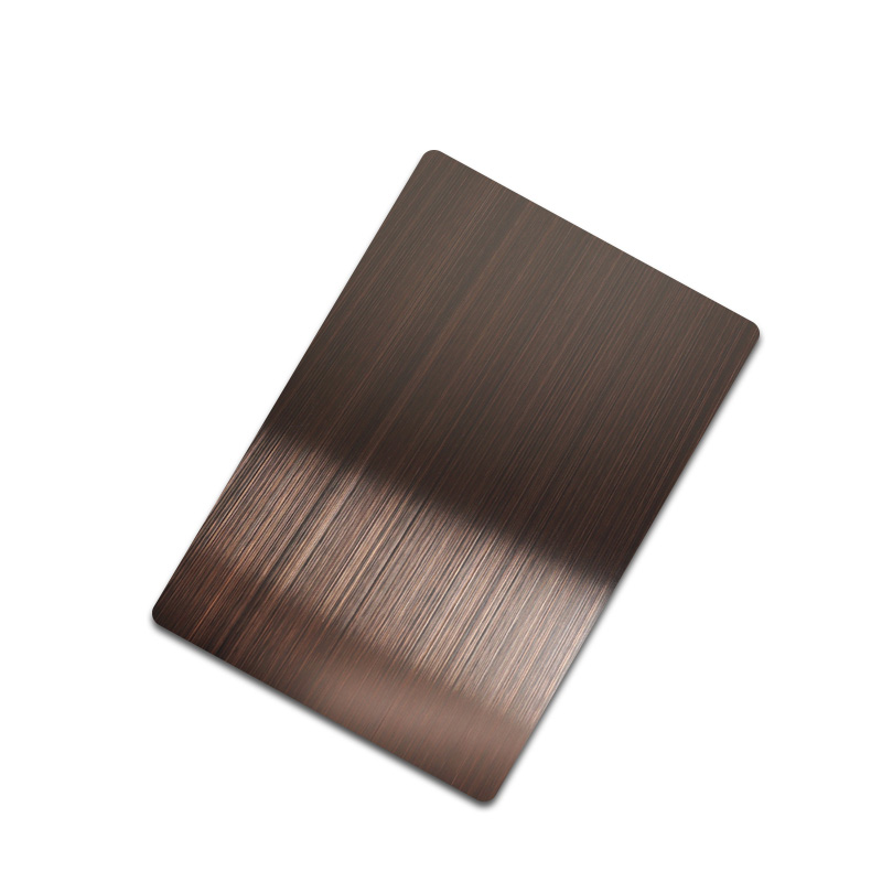 Stainless Steel Antique Copper Shiny Sheet