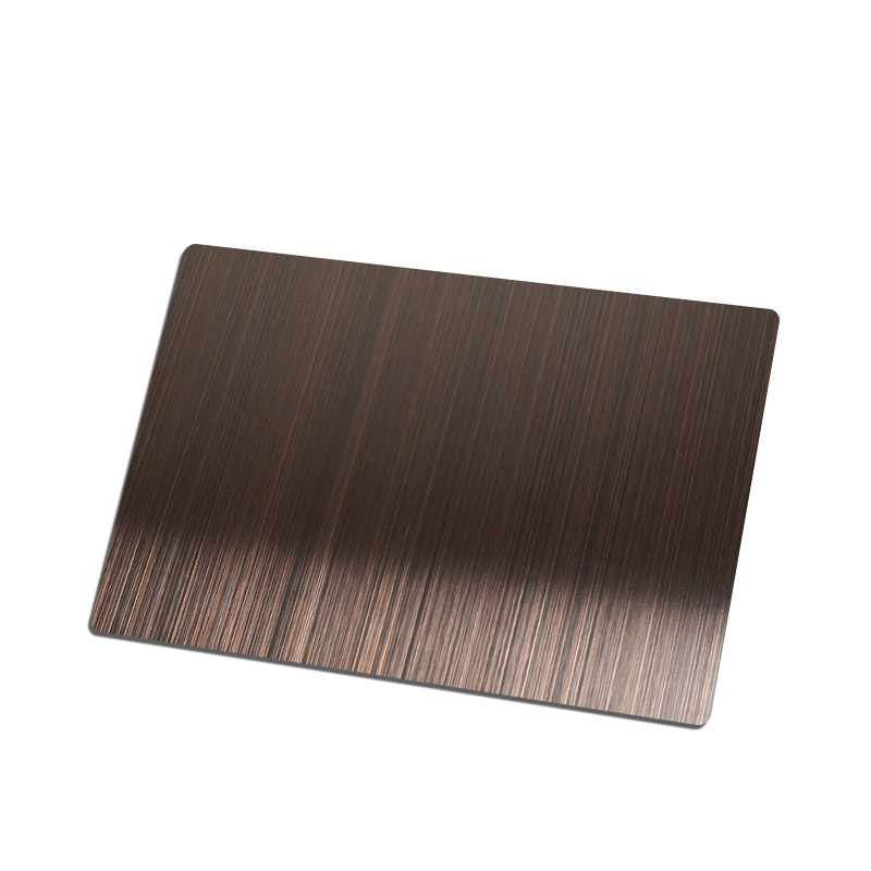 Stainless Steel Antique Copper Shiny Sheet