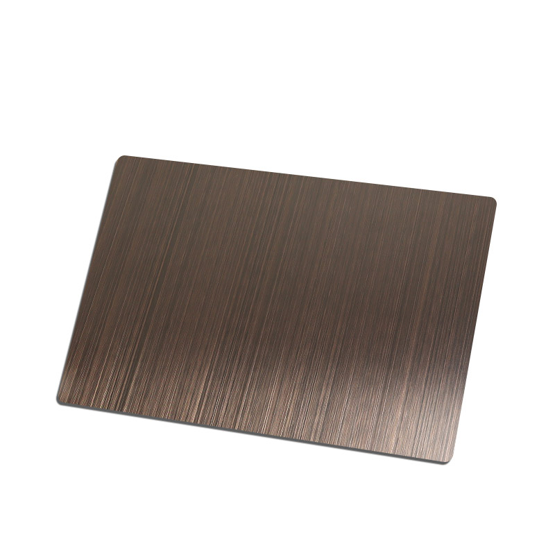 Stainless Steel Antique Copper Matt Sheet