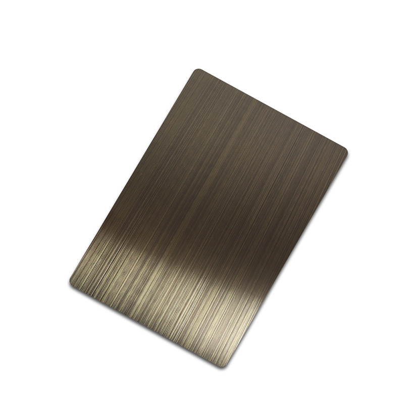 Stainless Steel Antique Bronze Shiny Sheet