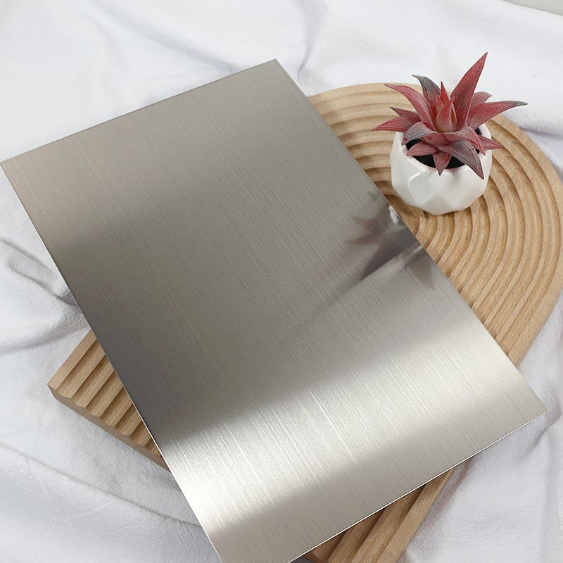 Stainless Steel Hairline Silver Shiny  AFP Sheet