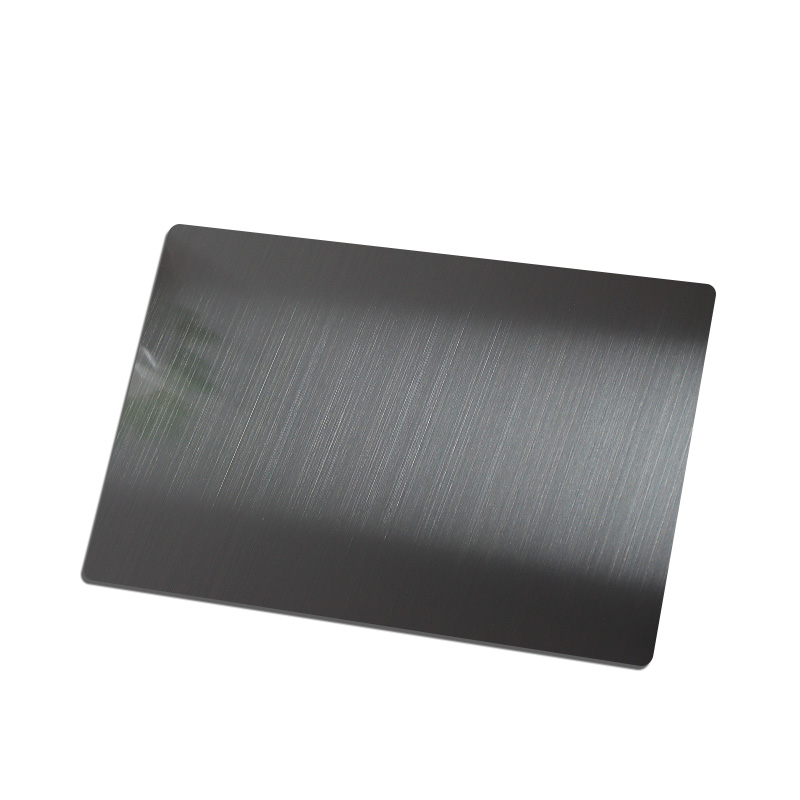 Stainless Steel Hairline PVD Black ShinyAFP Sheet