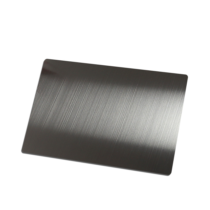 Stainless Steel Hairline Grey Shiny Sheet