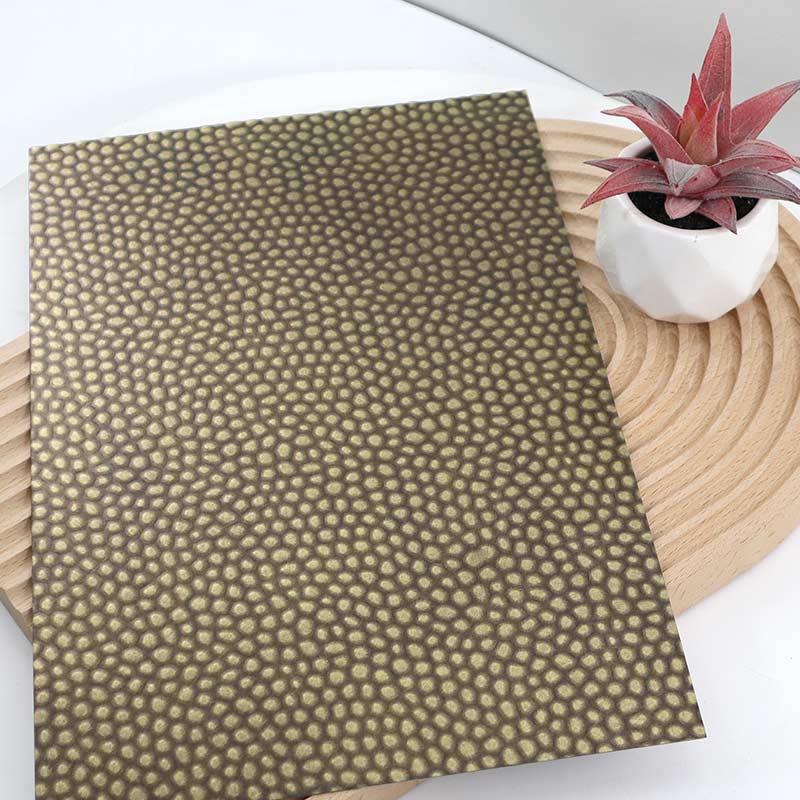 Stainless Steel Vibration Honeycomb-B Antique Brass Sheet