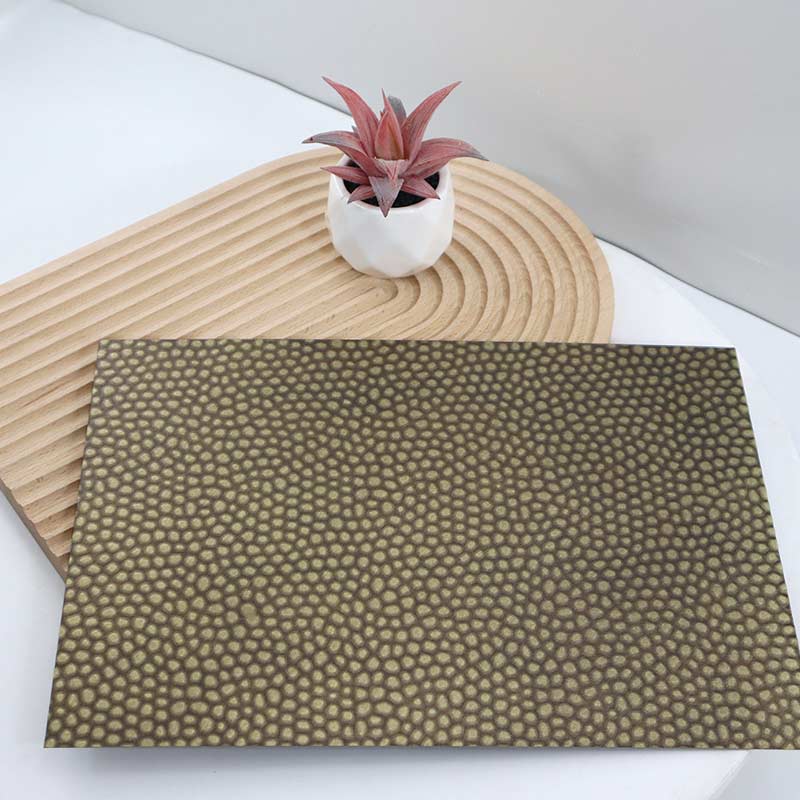 Stainless Steel Vibration Honeycomb-B Antique Brass Sheet