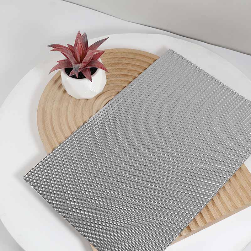 Stainless Steel Mirror Small Dots Sheet