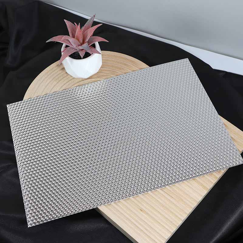 Stainless Steel Mirror Small Dots Sheet