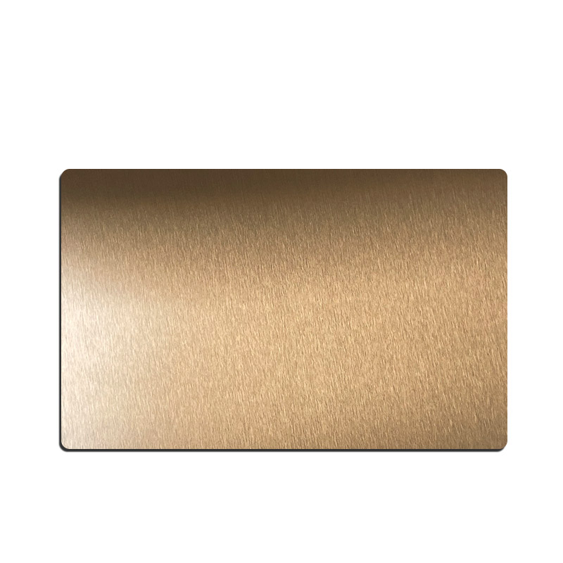 Stainless Steel NO.4 Copper Shiny AFP Sheet