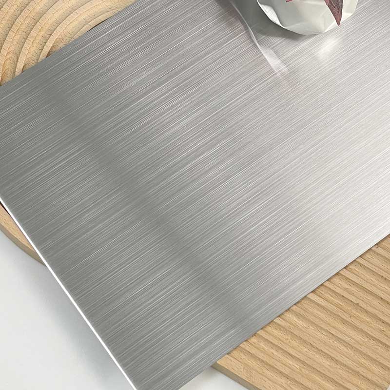 Stainless Steel Hairline Silver Sheet