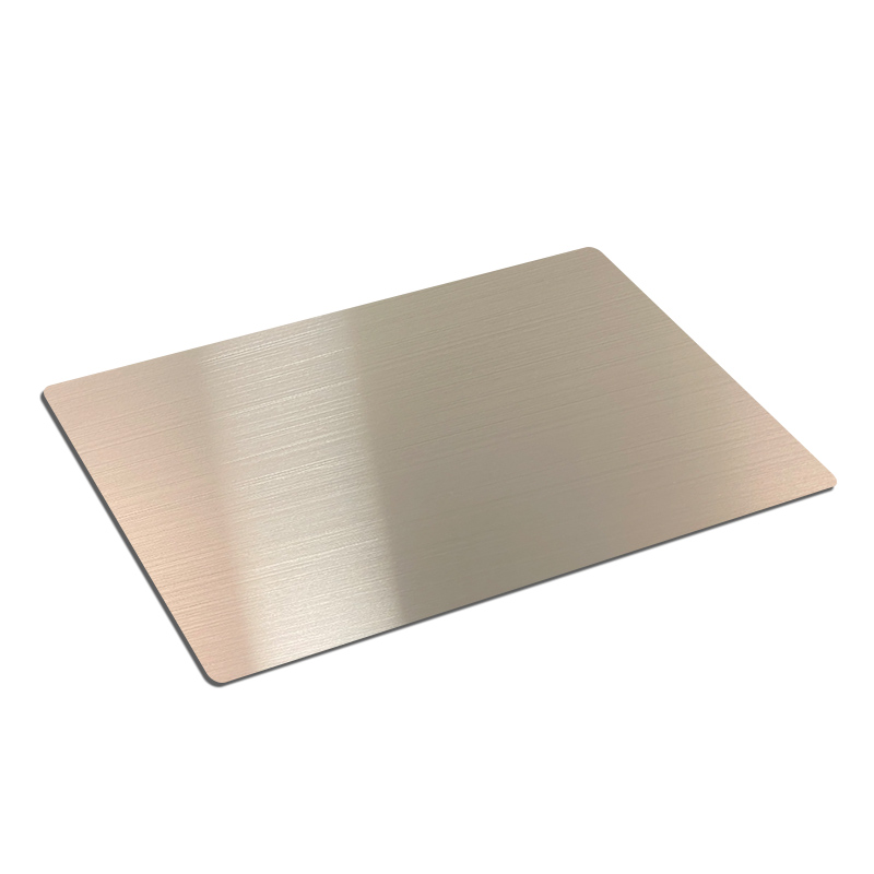 Stainless Steel Hairline Copper Sheet