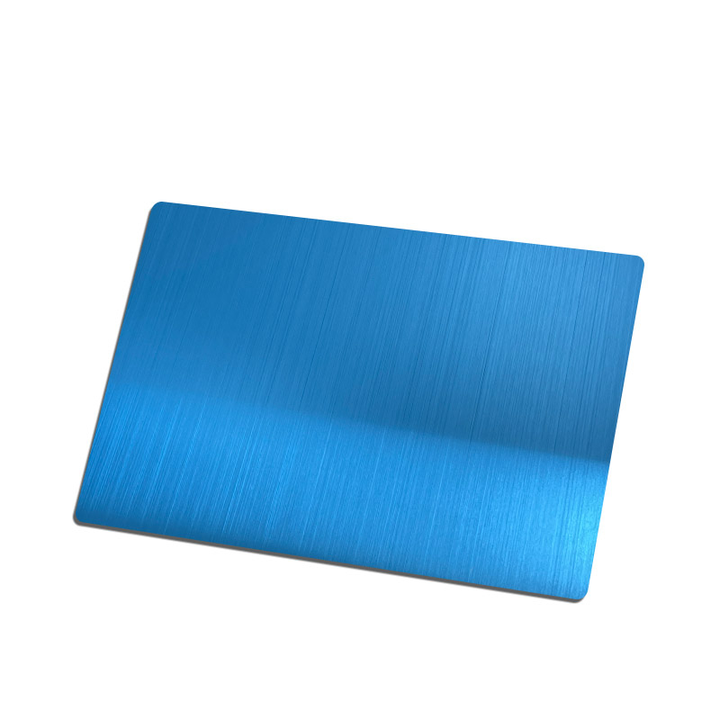 Stainless Steel Hairline Blue Sheet