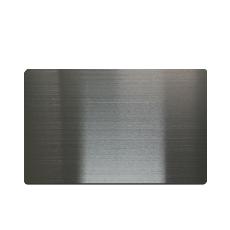 Stainless Steel Hairline PVD Black Sheet