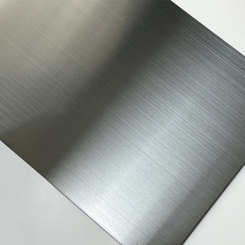 Stainless Steel Hairline PVD Black Sheet