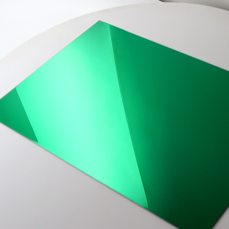 Foshan Factory Directly Supply Stainless Steel Mirror Green Sheet