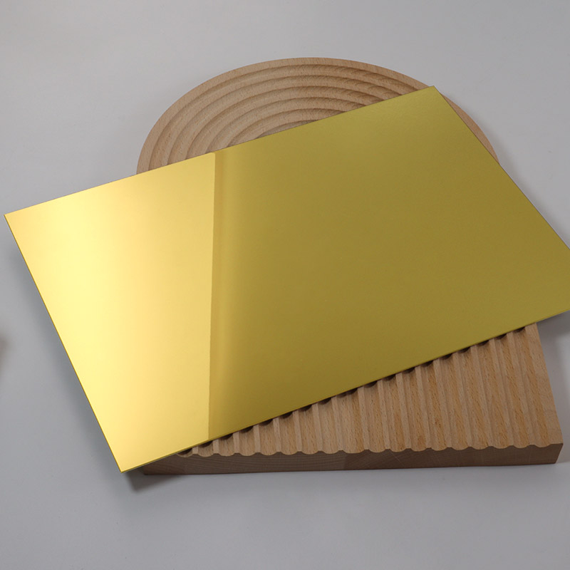 Stainless Steel Mirror K-gold Sheet Manufacturer