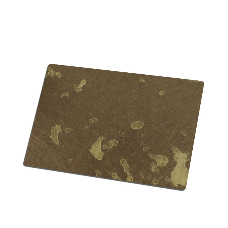 Stainless Steel Archaize Vibration Bronze-A Sheet