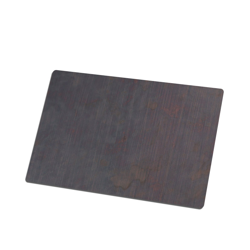 Stainless Steel Archaize Hairline Antique Red Copper-A Sheet