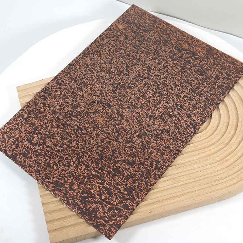 Stainless Steel Archaize Hairline Antique Red Copper-B Sheet