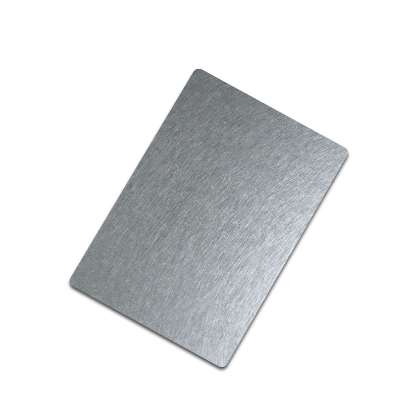 Stainless Steel Silver Vibration Matt AFP Sheet