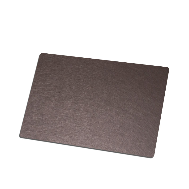 Stainless Steel Vibration Brown Matt AFP Sheet