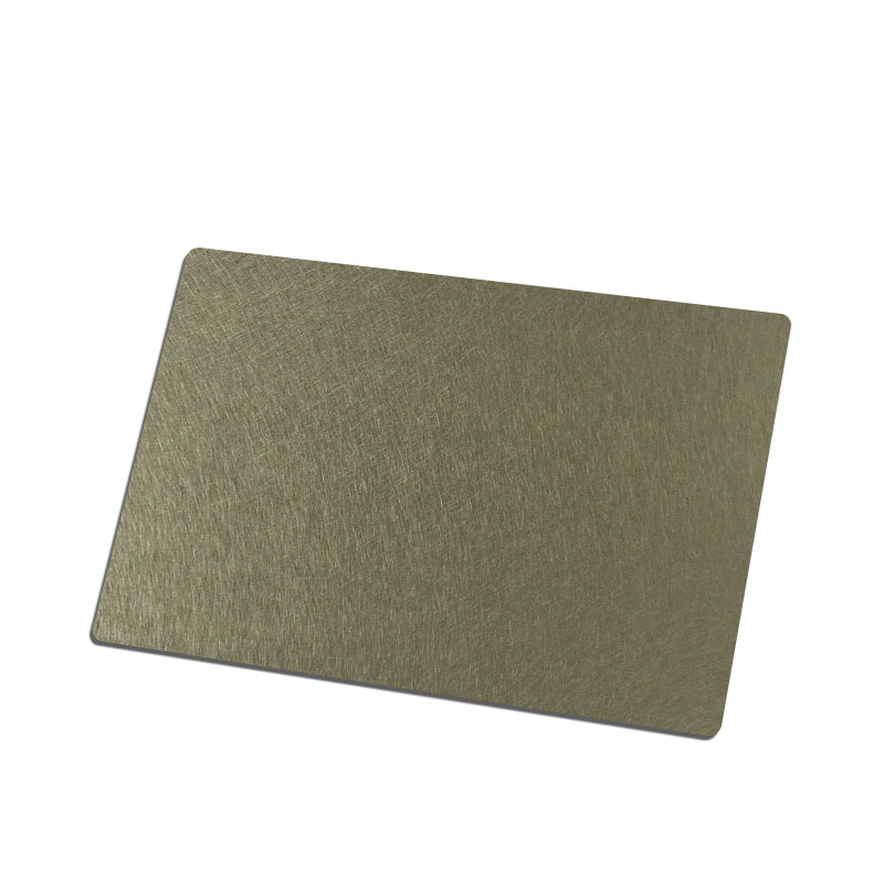 Stainless Steel Bronze Vibration Shiny AFP Sheet