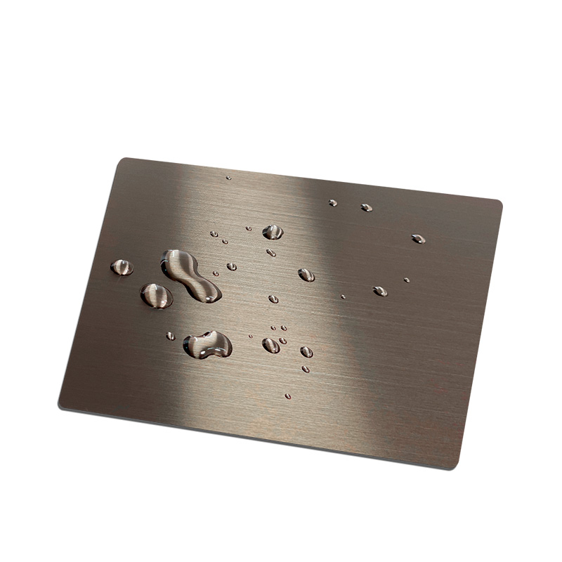 Stainless Steel Hairline Bronze AFP Sheet