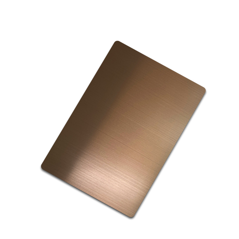 Stainless Steel Hairline Copper AFP Sheet