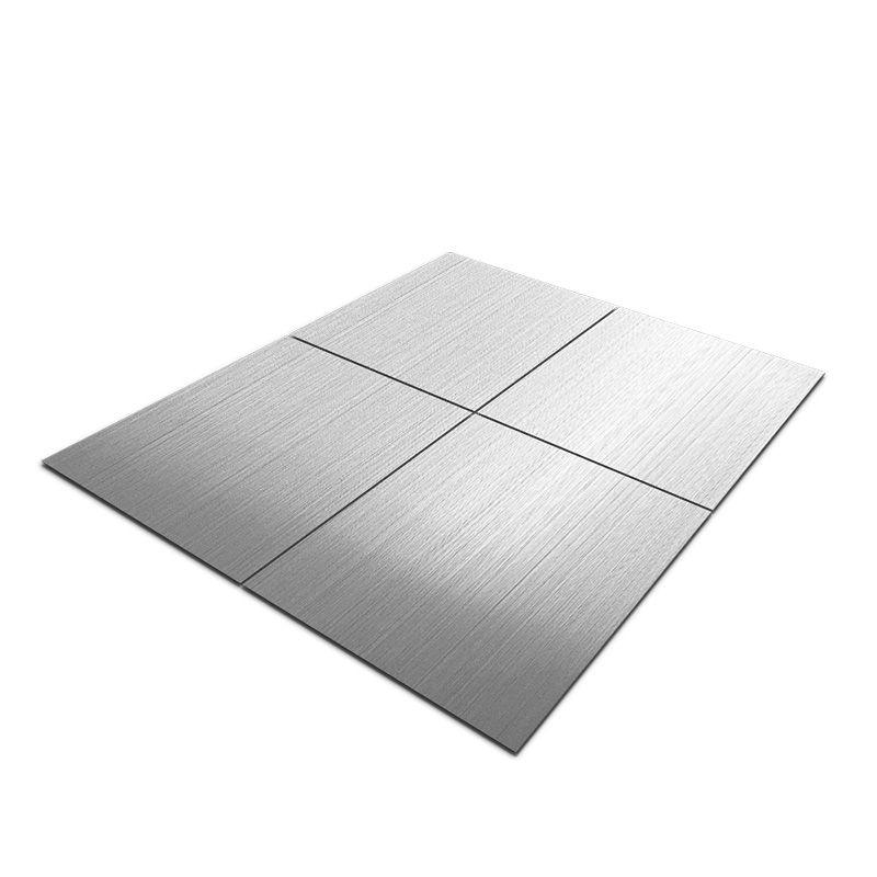 Stainless Steel Hairline Ti Silver AFP Sheet