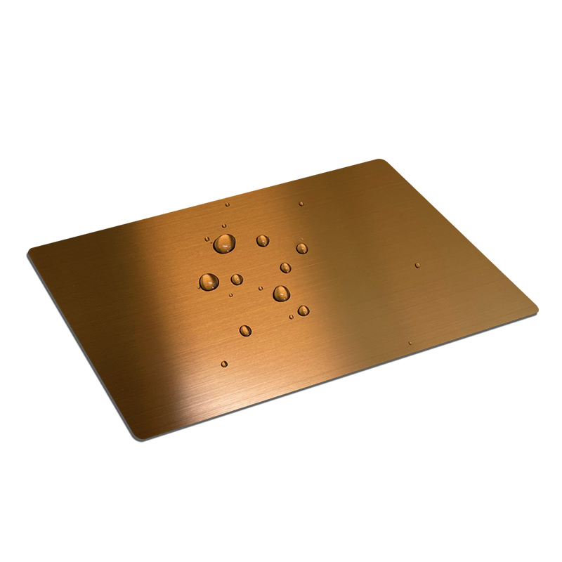 Stainless Steel Rose Copper AFP Sheet