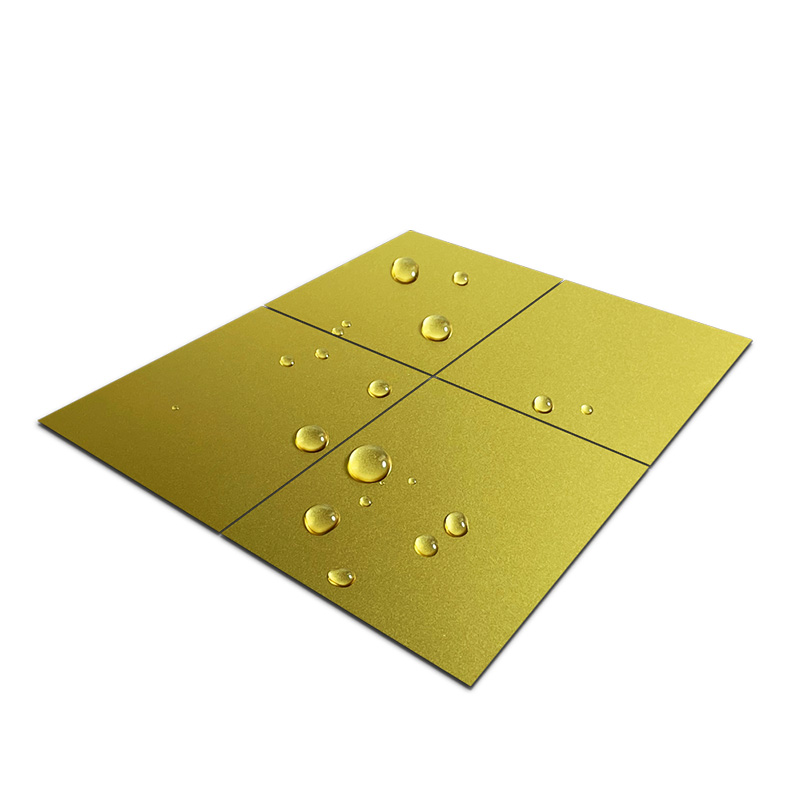 Stainless Steel Zr-Brass Gold AFP Sheet