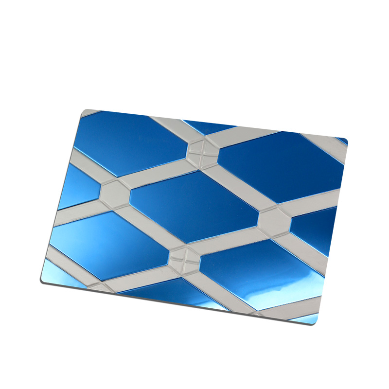 Stainless Steel Double Color Blue Sheet