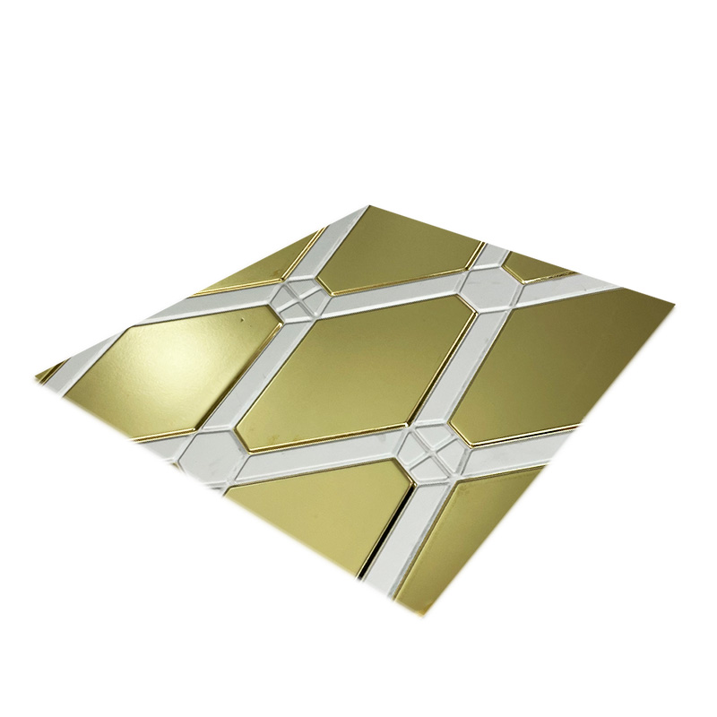 Stainless Steel Double Color Golden Sheet