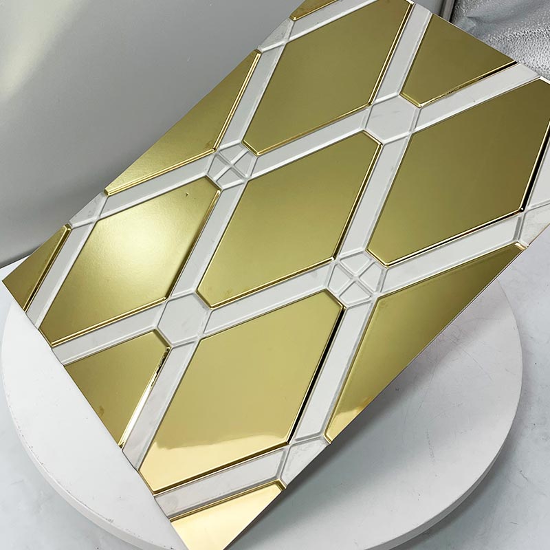 Stainless Steel Double Color Golden Sheet