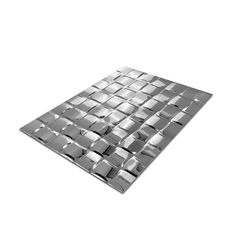 Pattern Chocolate Stainless Steel Sheet