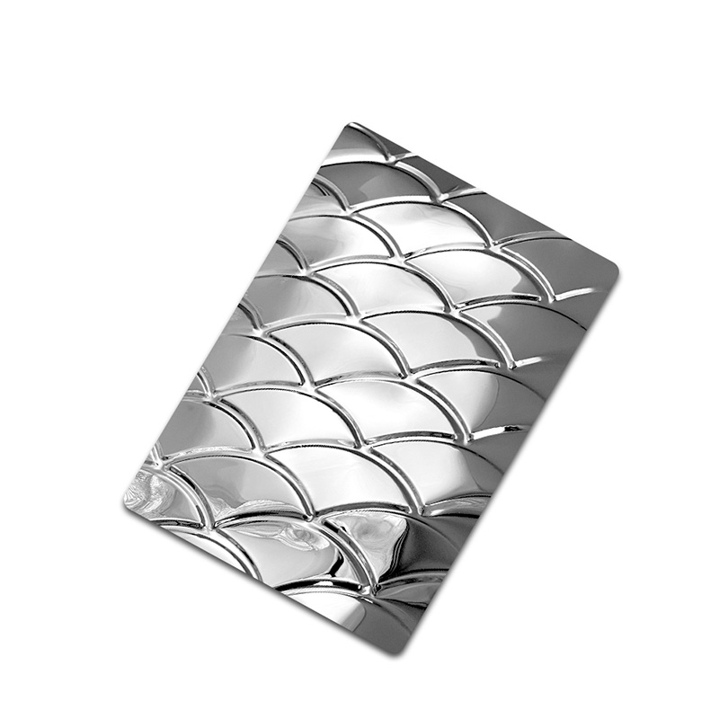 Stainless Steel Fish Scale-A Embossed Sheet