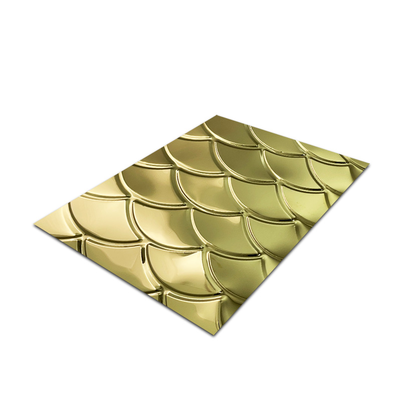 Stainless Steel Fish Scale-A Embossed Sheet