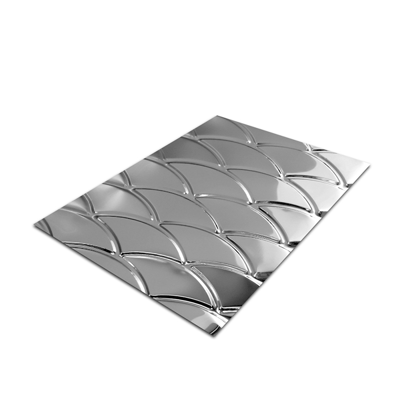 Stainless Steel Fish Scale-A Embossed Sheet