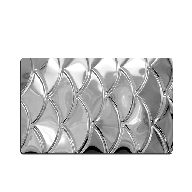 Stainless Steel Fish Scale-A Embossed Sheet