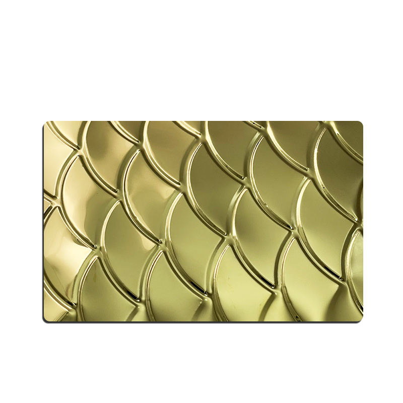 Stainless Steel Fish Scale-A Embossed Sheet