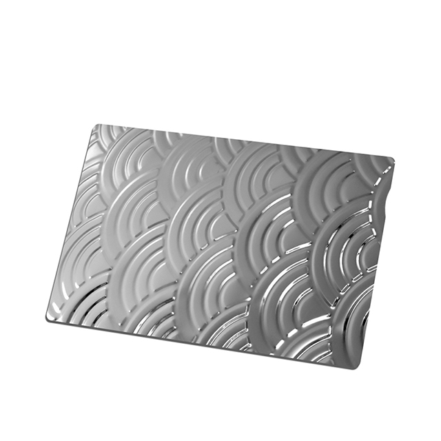 Stainless Steel Fish Scale-C Embossed Decorative Sheet