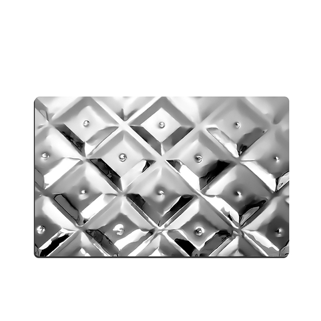 Stainless Steel Rhombus-B Embossed Color Sheet