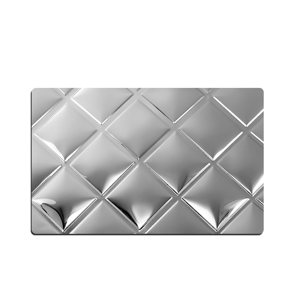 Stainless Steel Rhombus-C Embossed Color Sheet