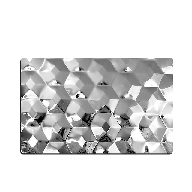 Stainless Steel Hexagon-B Embossed Decorative Sheet