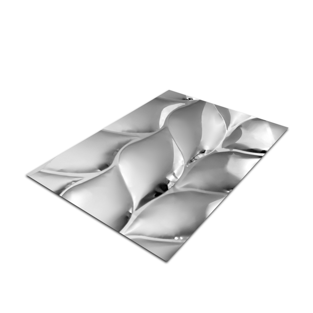 Stainless Steel Lotus Leaf B Embossed Decorative Sheet