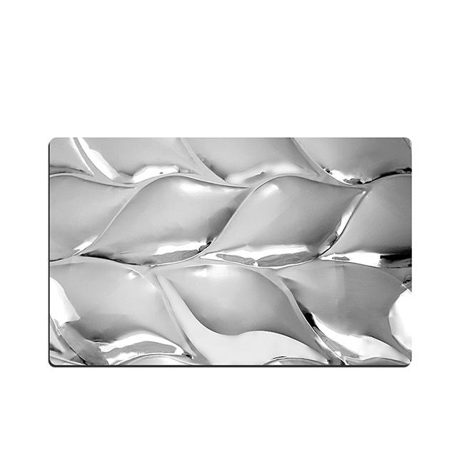 Stainless Steel Lotus Leaf B Embossed Decorative Sheet