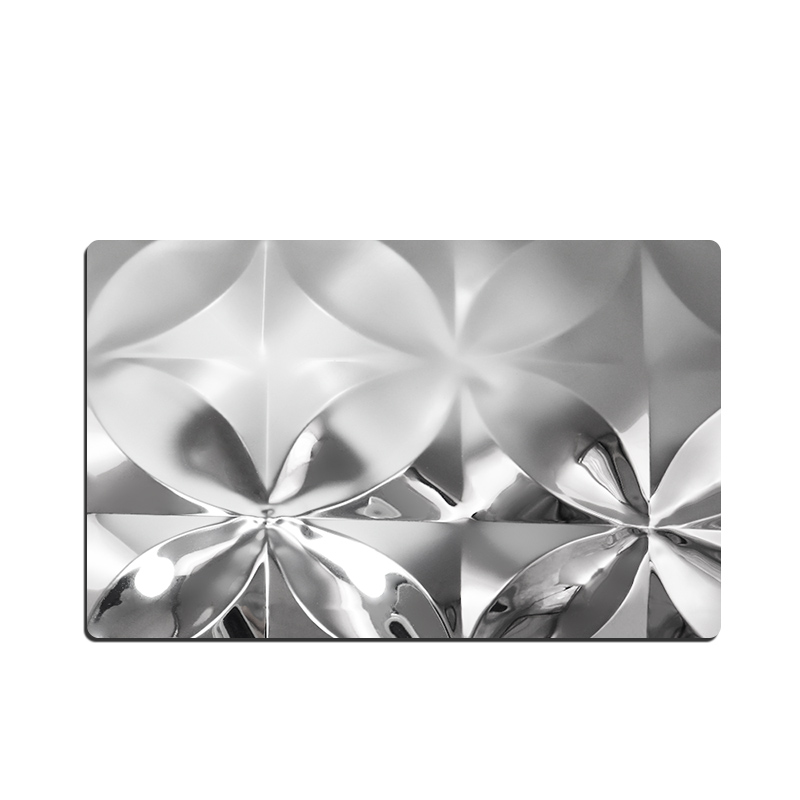 Stainless Steel Classic Lotus Leaf Embossed Decorative Sheet