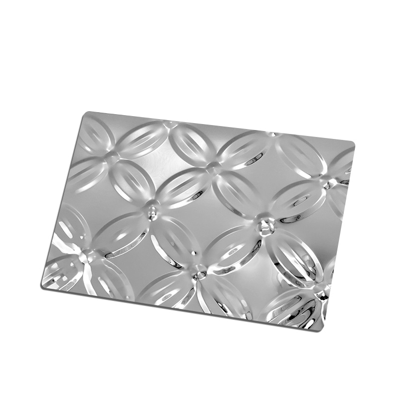 Stainless Steel Lotus Leaf Embossed Decorative Sheet