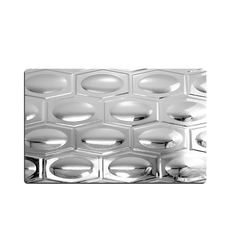 Stainless Steel 3D Egg Patterns Embossed Sheet